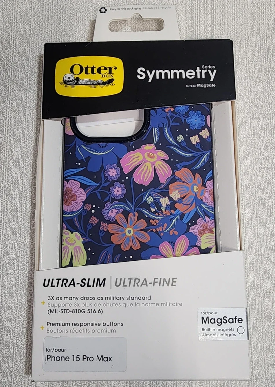 Otterbox symmetry iPhone 15 Pro ,Ultra fine Ultra slim